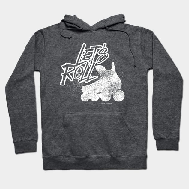 Let's Roll  (Roller Hockey) Hoodie by eBrushDesign